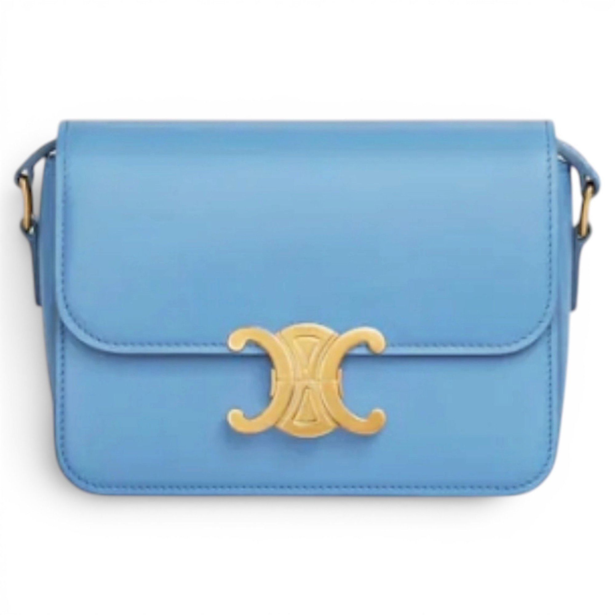 Triomphe leather handbag