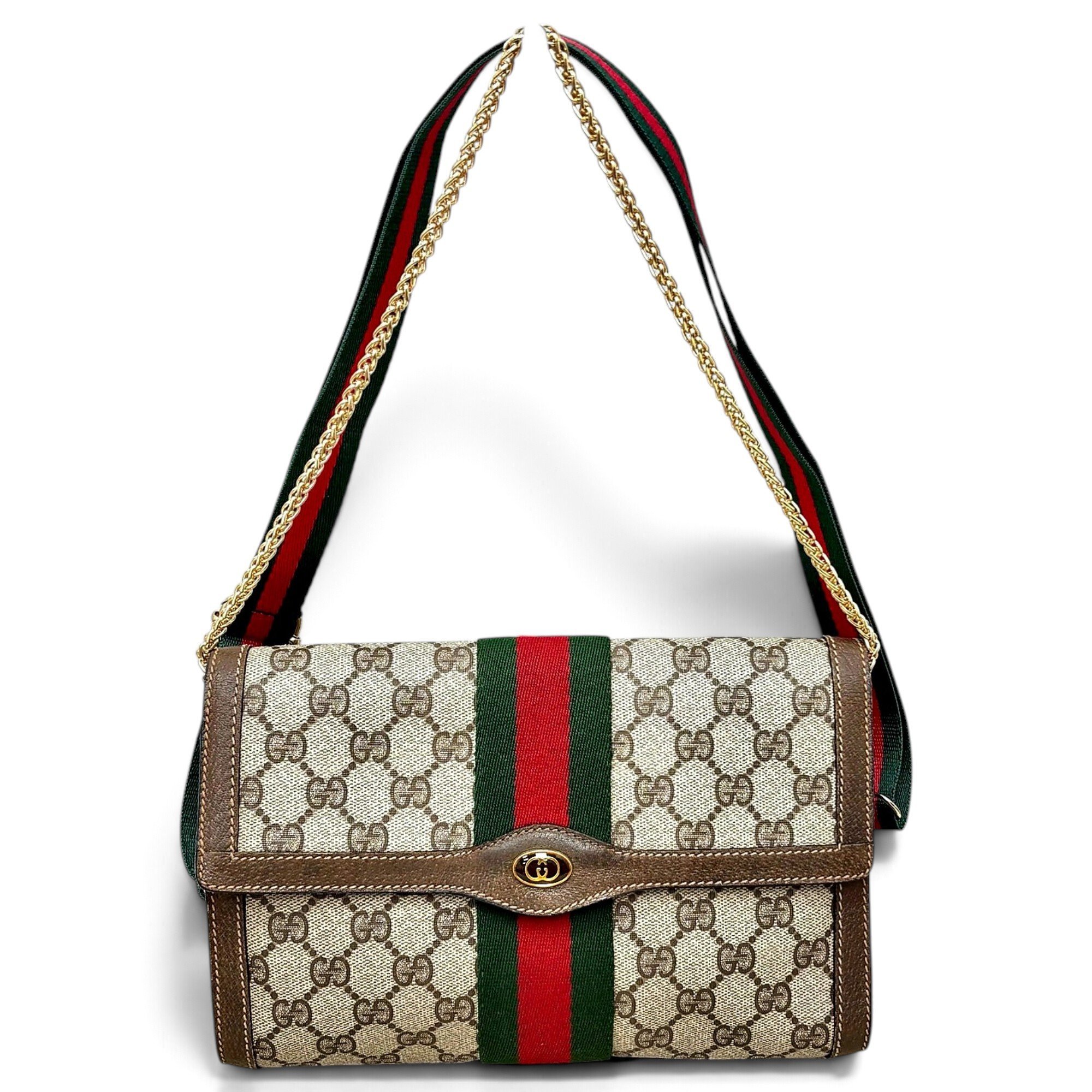 Ophidia Chain Wallet cloth handbag