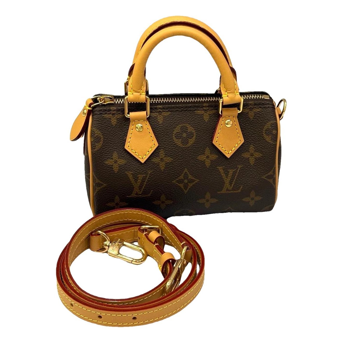 Nano Speedy / Mini HL leather mini bag