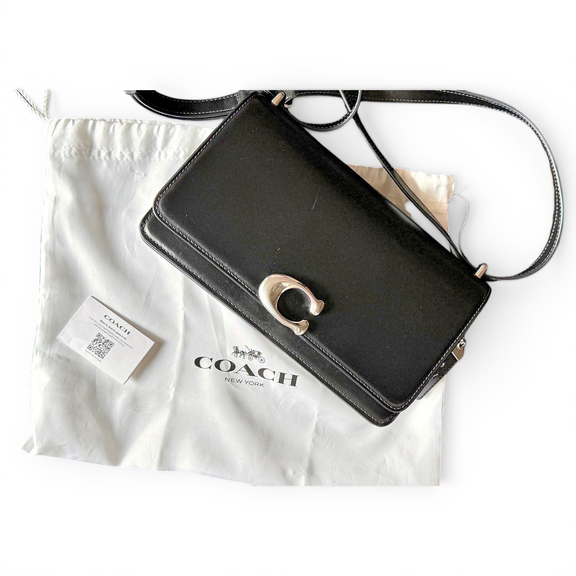Leather handbag