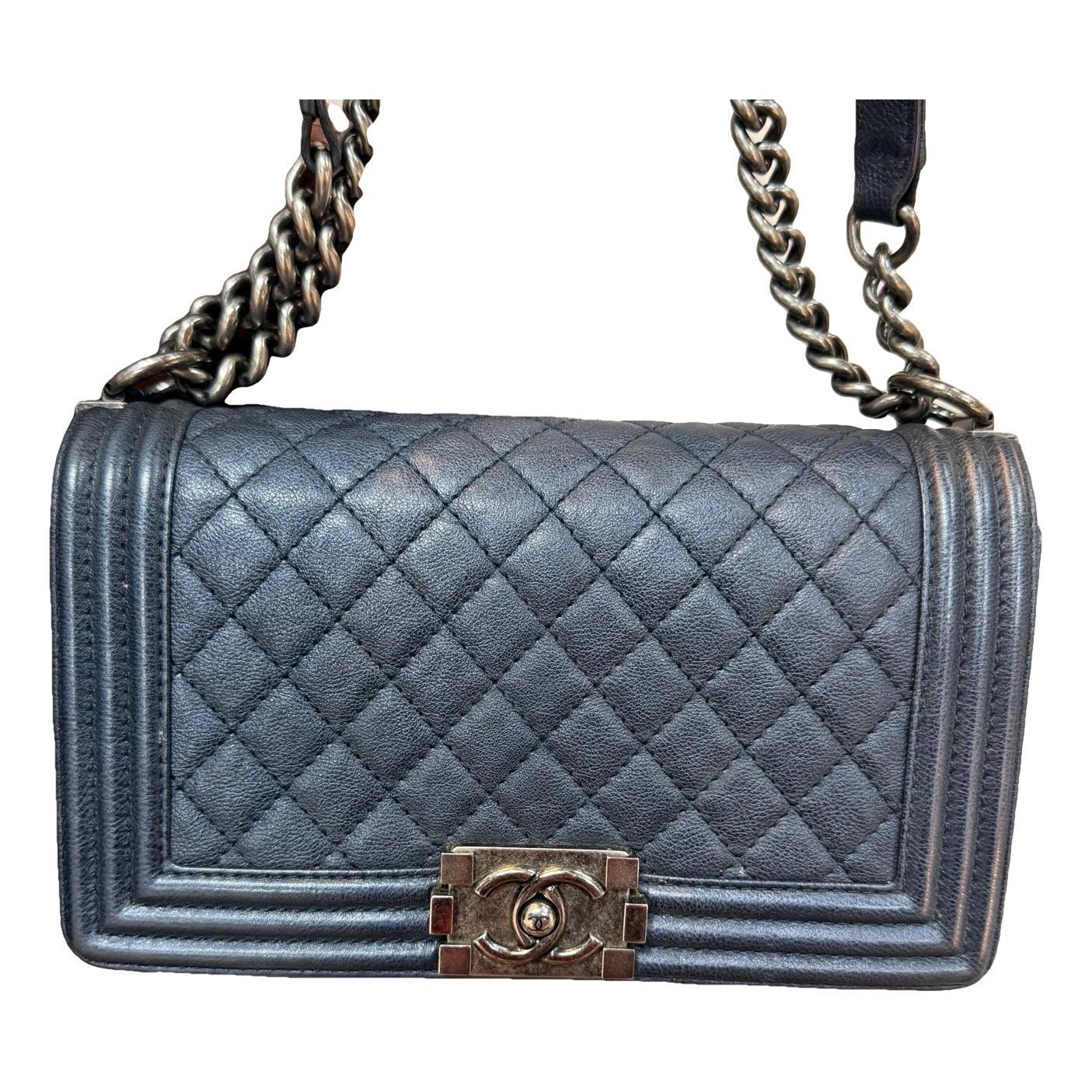 Boy leather crossbody bag