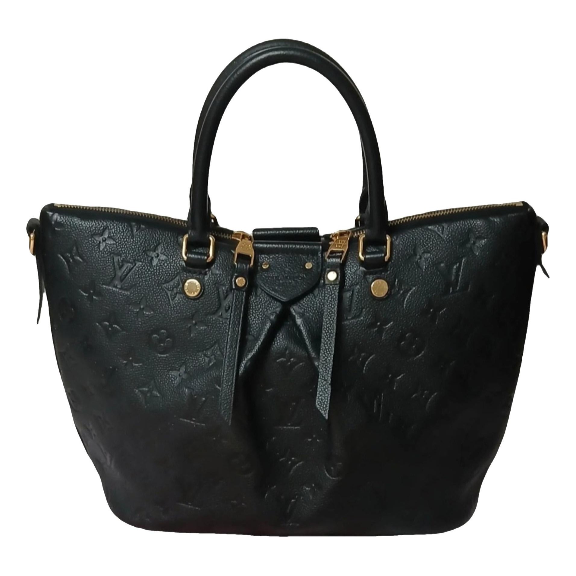 Mazarine leather handbag