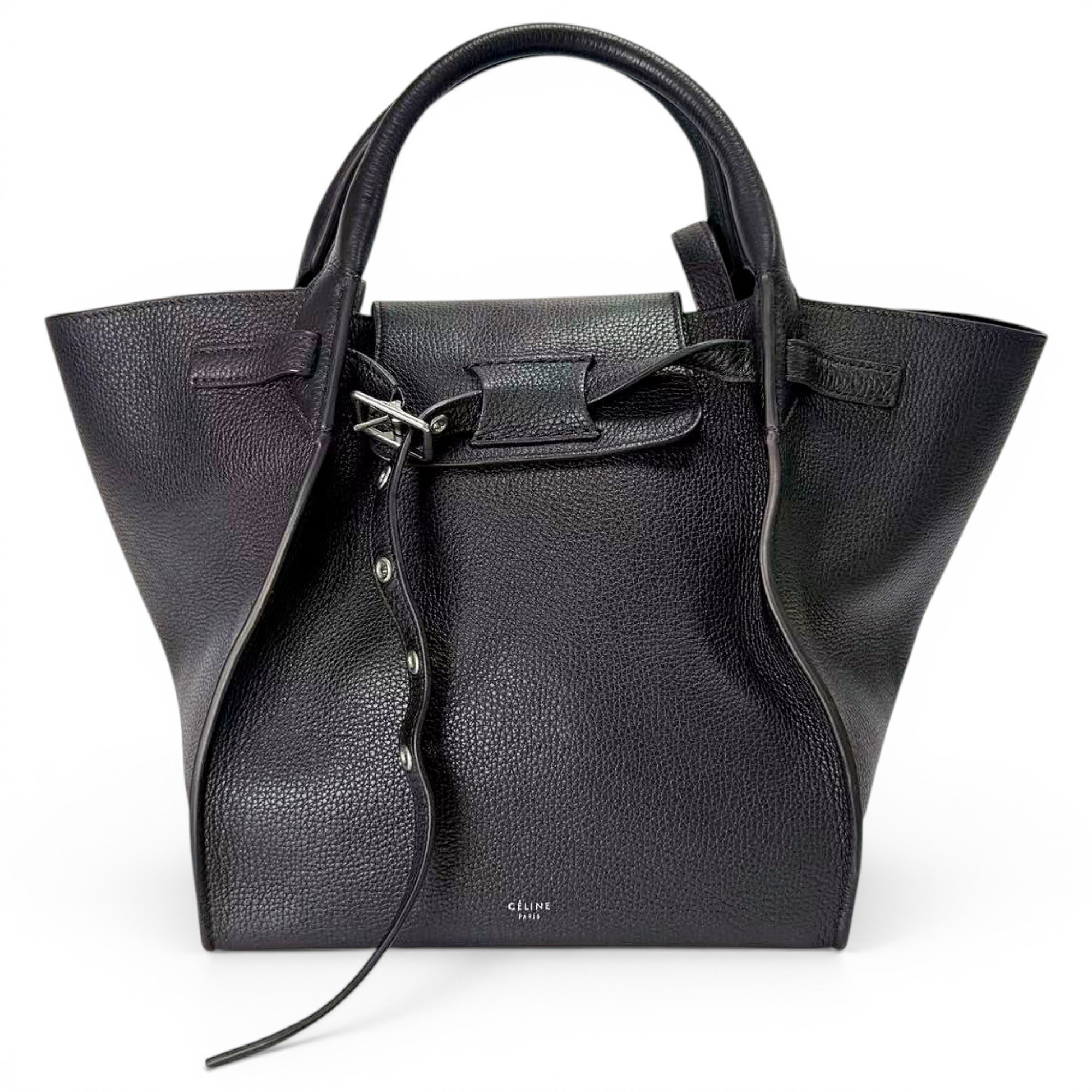 Big Bag leather handbag