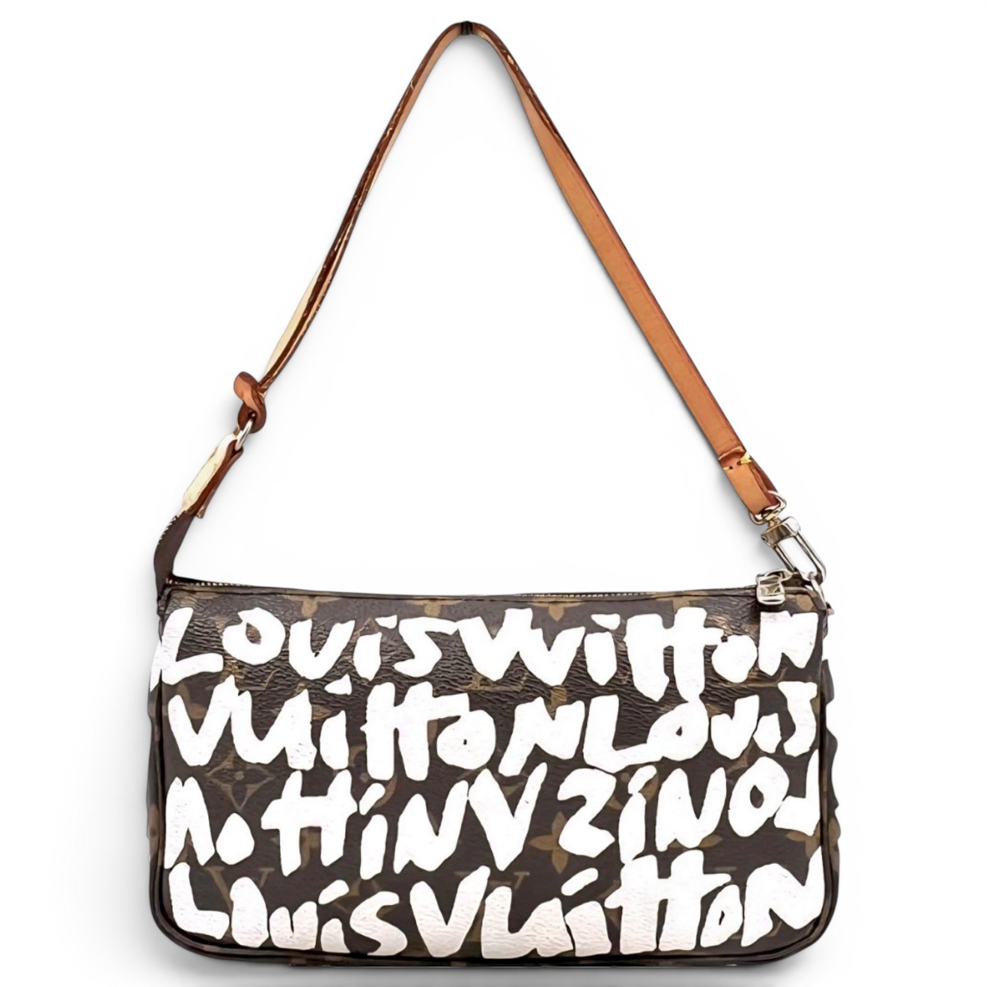 Pochette Accessoire leather handbag