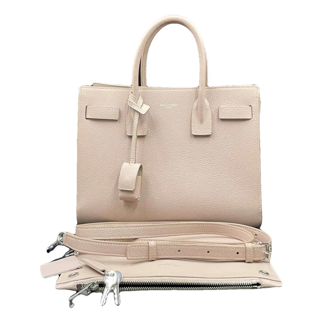 Sac de Jour leather tote