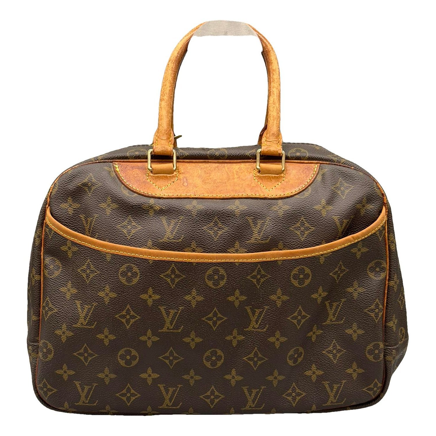 Louis Vuitton Deauville leather handbag