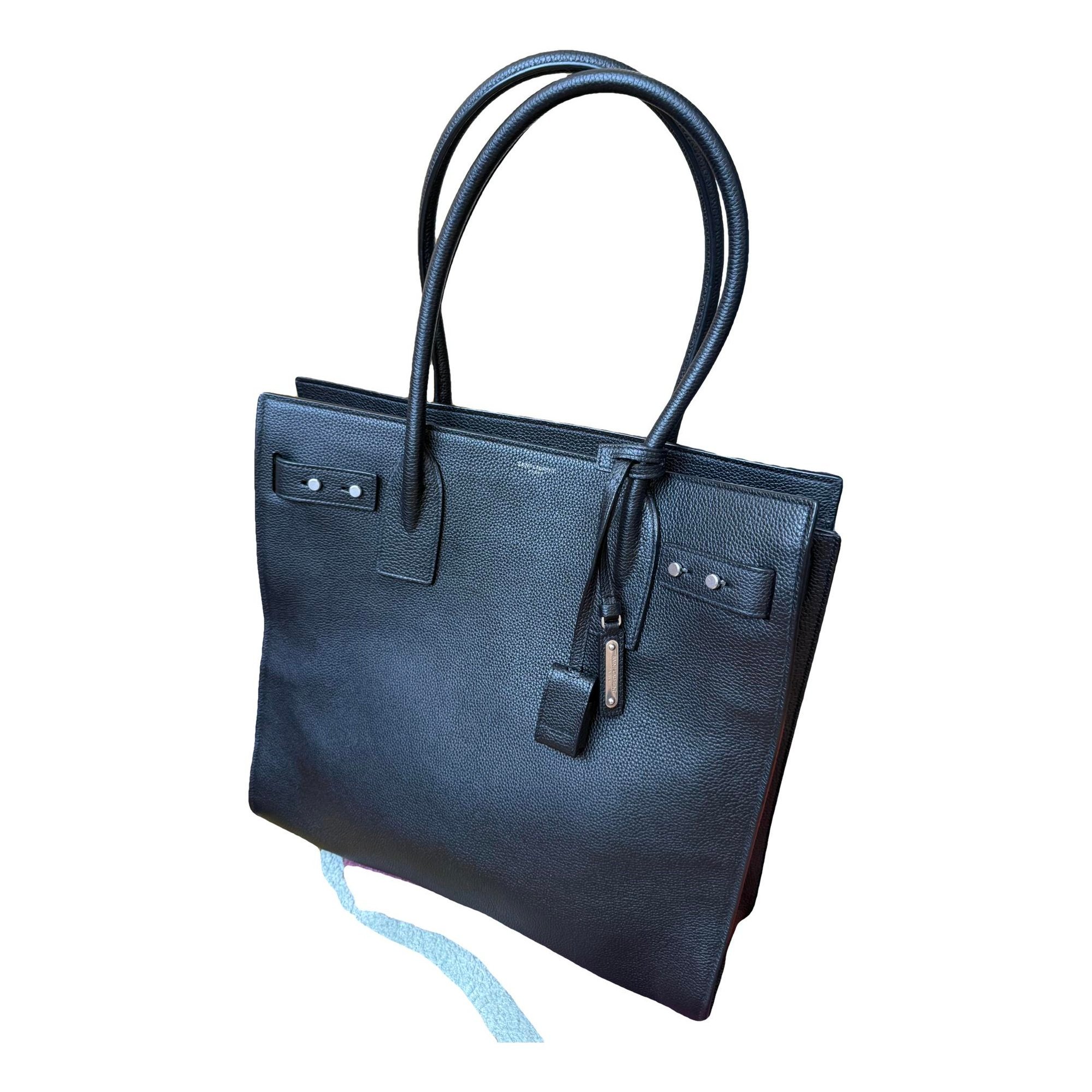 Leather tote