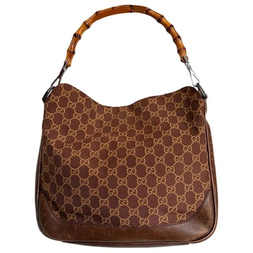 Gucci B leather handbag
