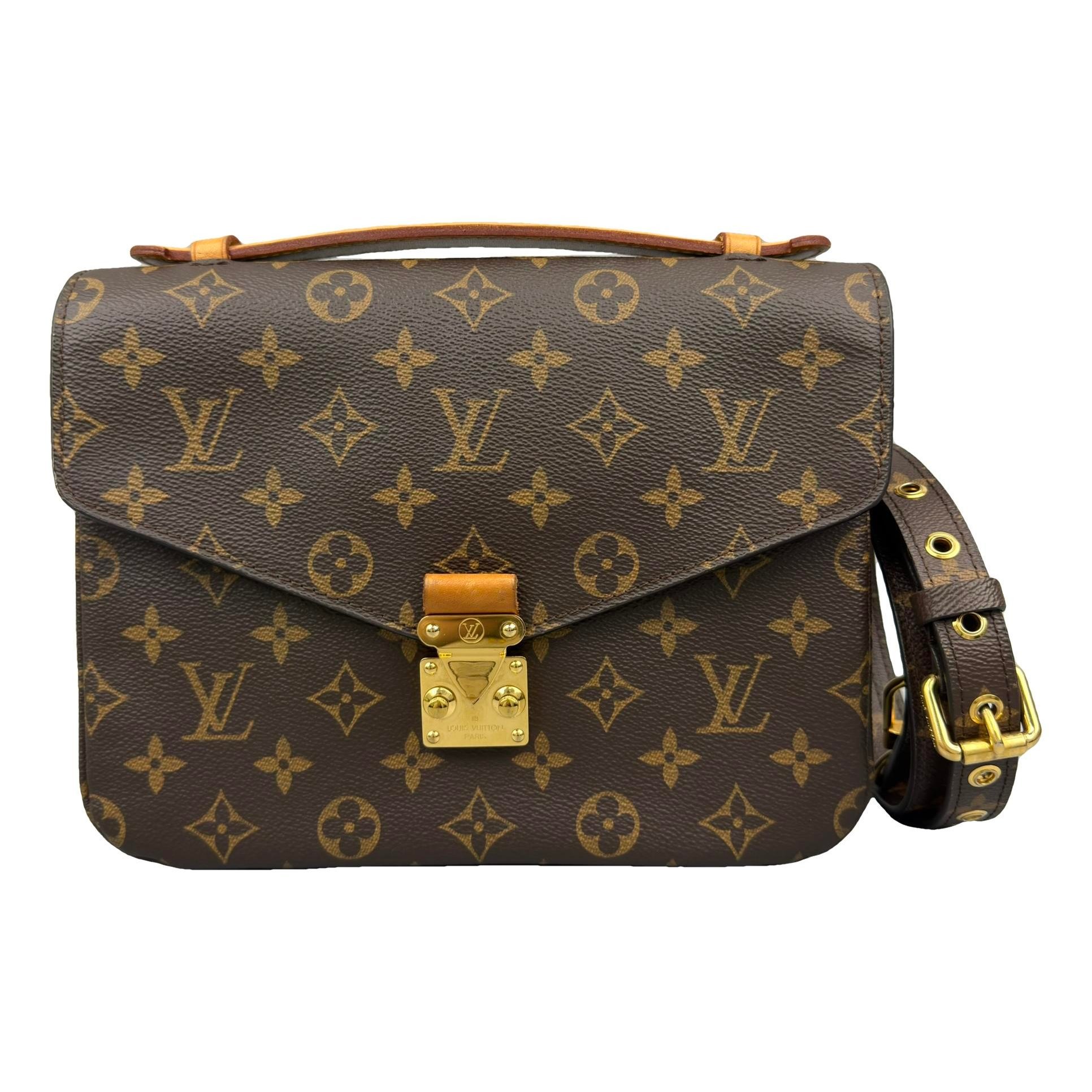 Metis leather handbag
