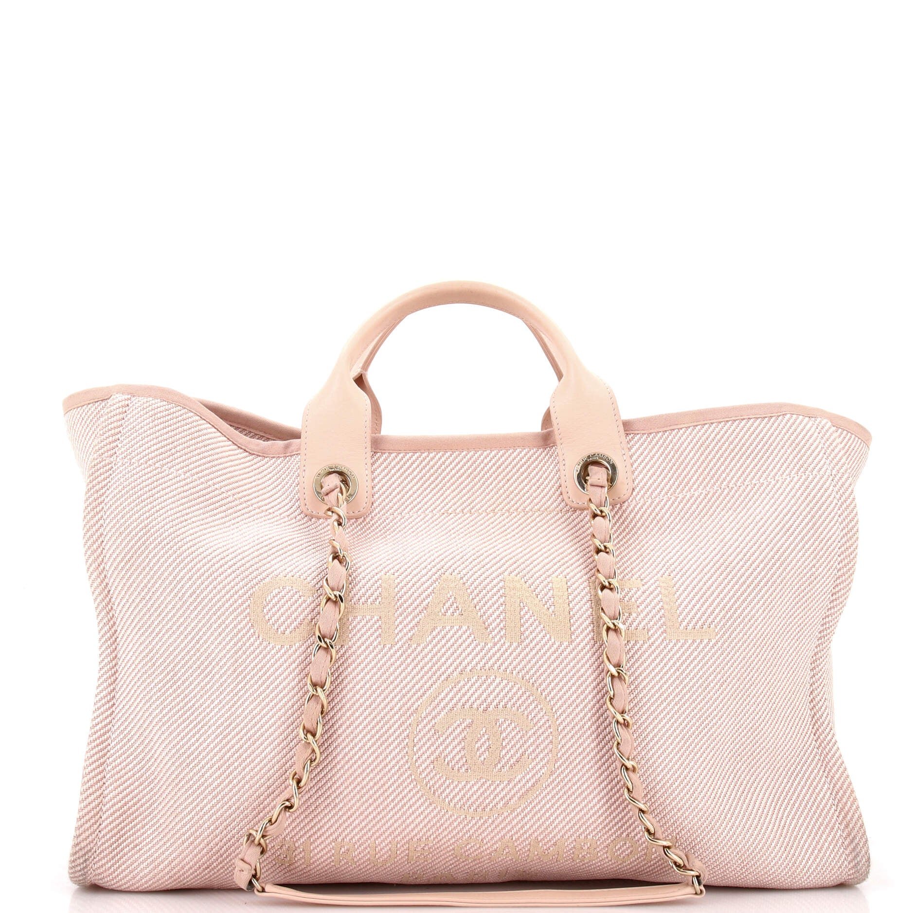 Deauville Tote Mixed Fibers Large