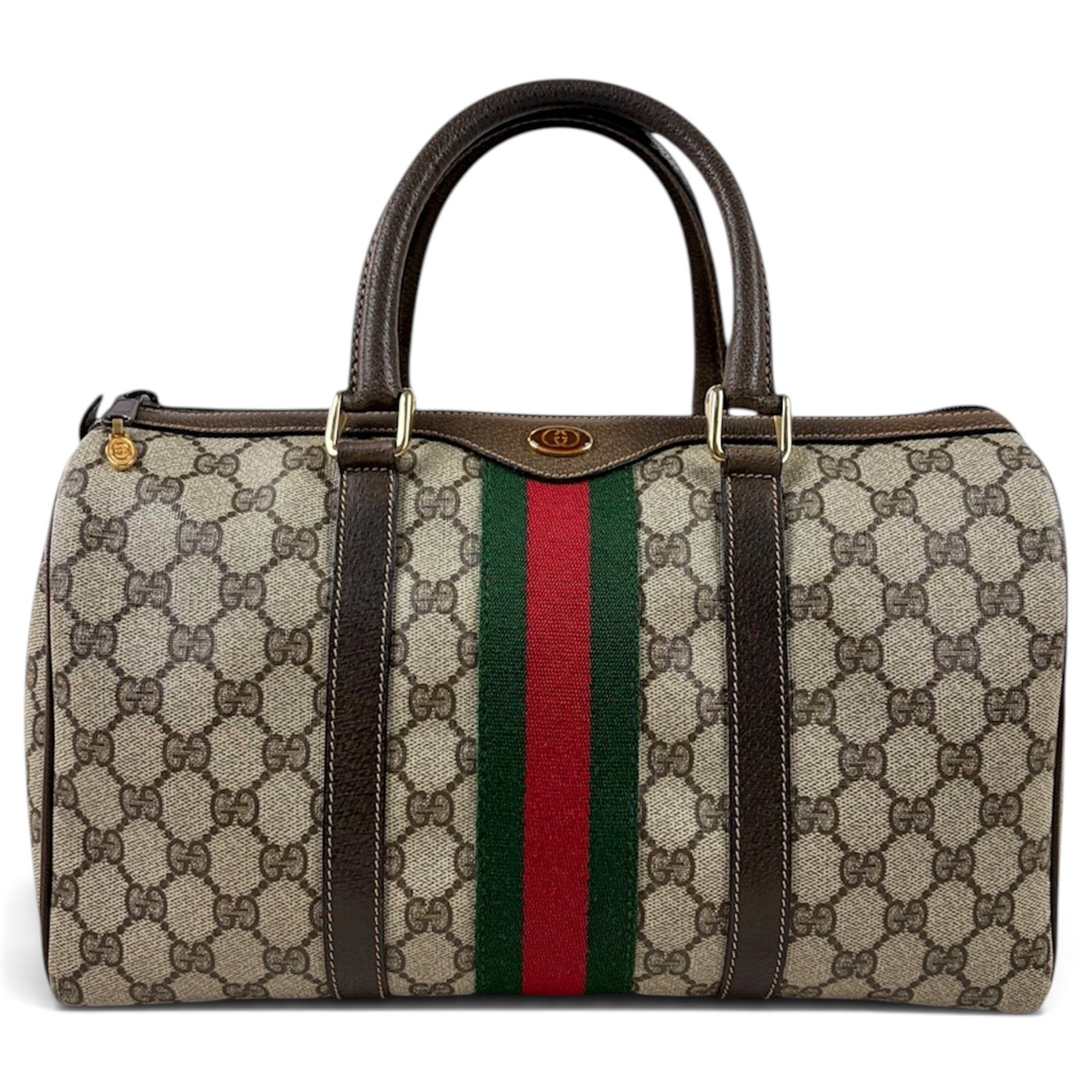 Ophidia Boston cloth handbag