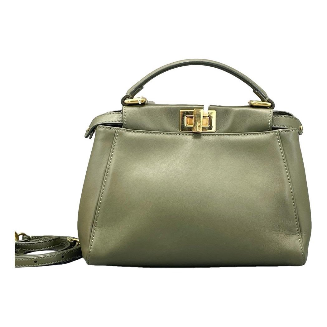 Peekaboo mini pocket leather mini bag