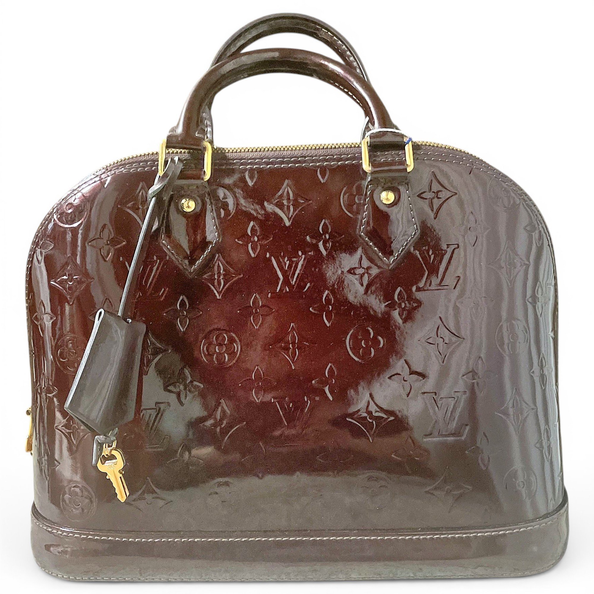 Alma leather handbag