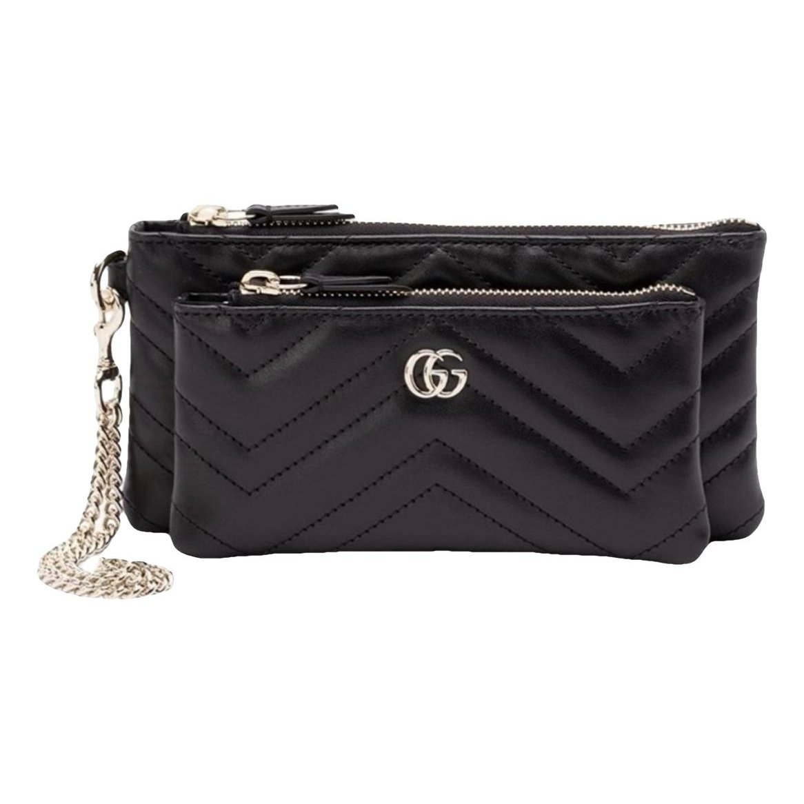 Marmont leather clutch bag