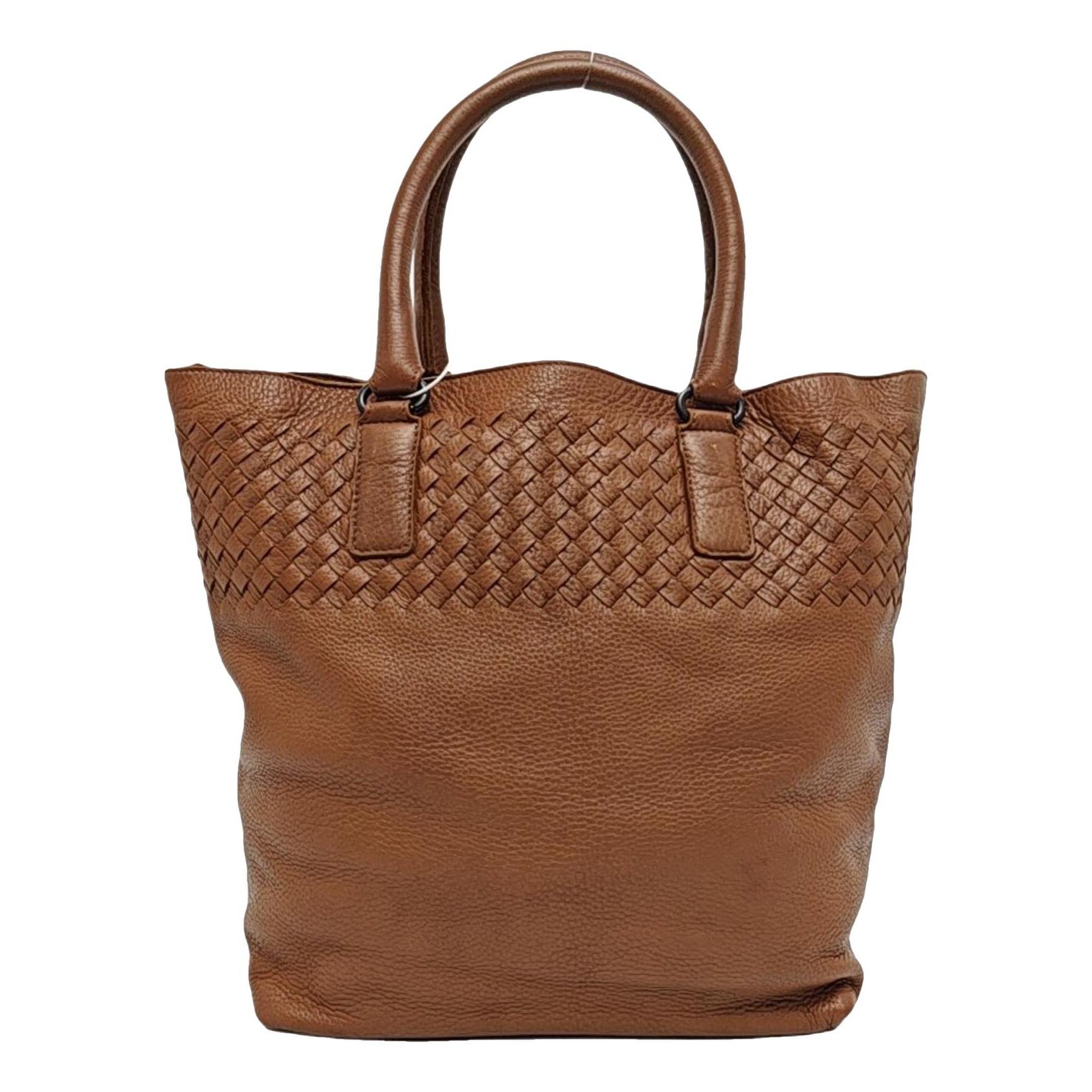 Fourre-Tout leather handbag