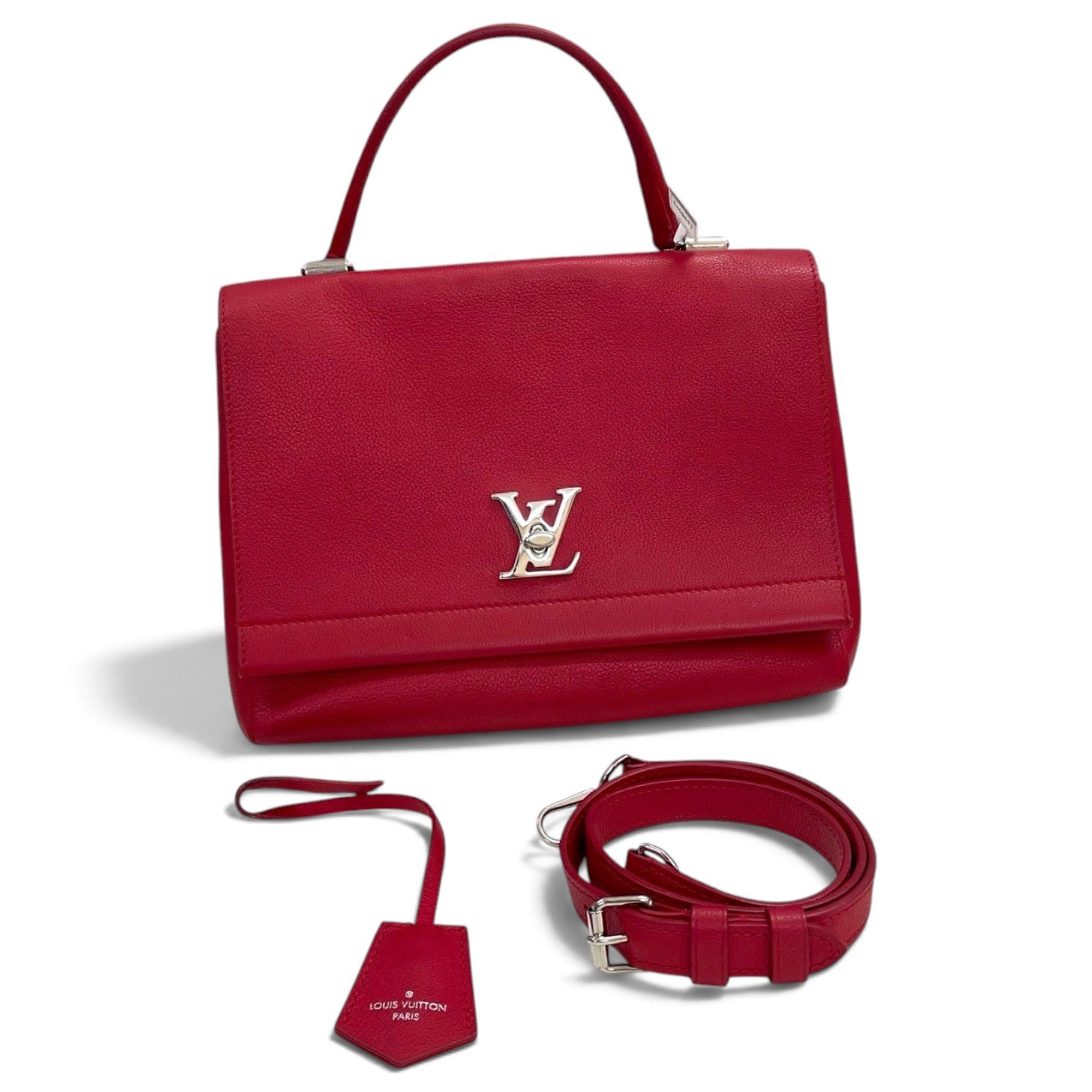 Lockme leather handbag