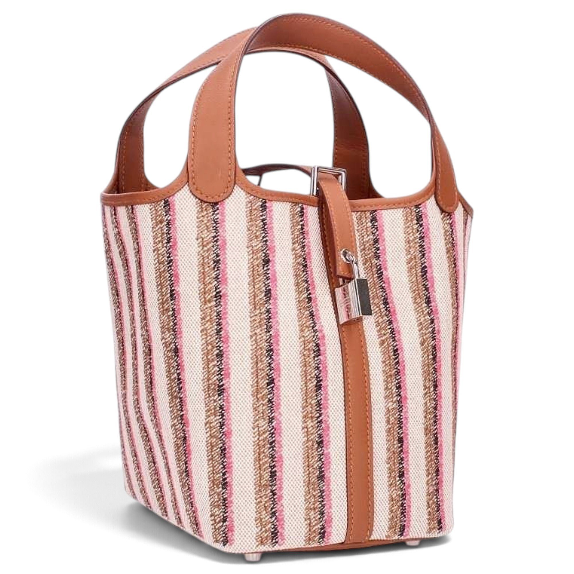 Picotin leather handbag