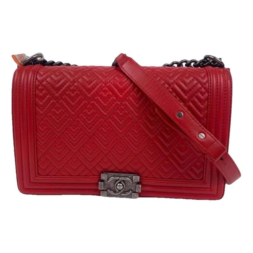 Boy leather handbag