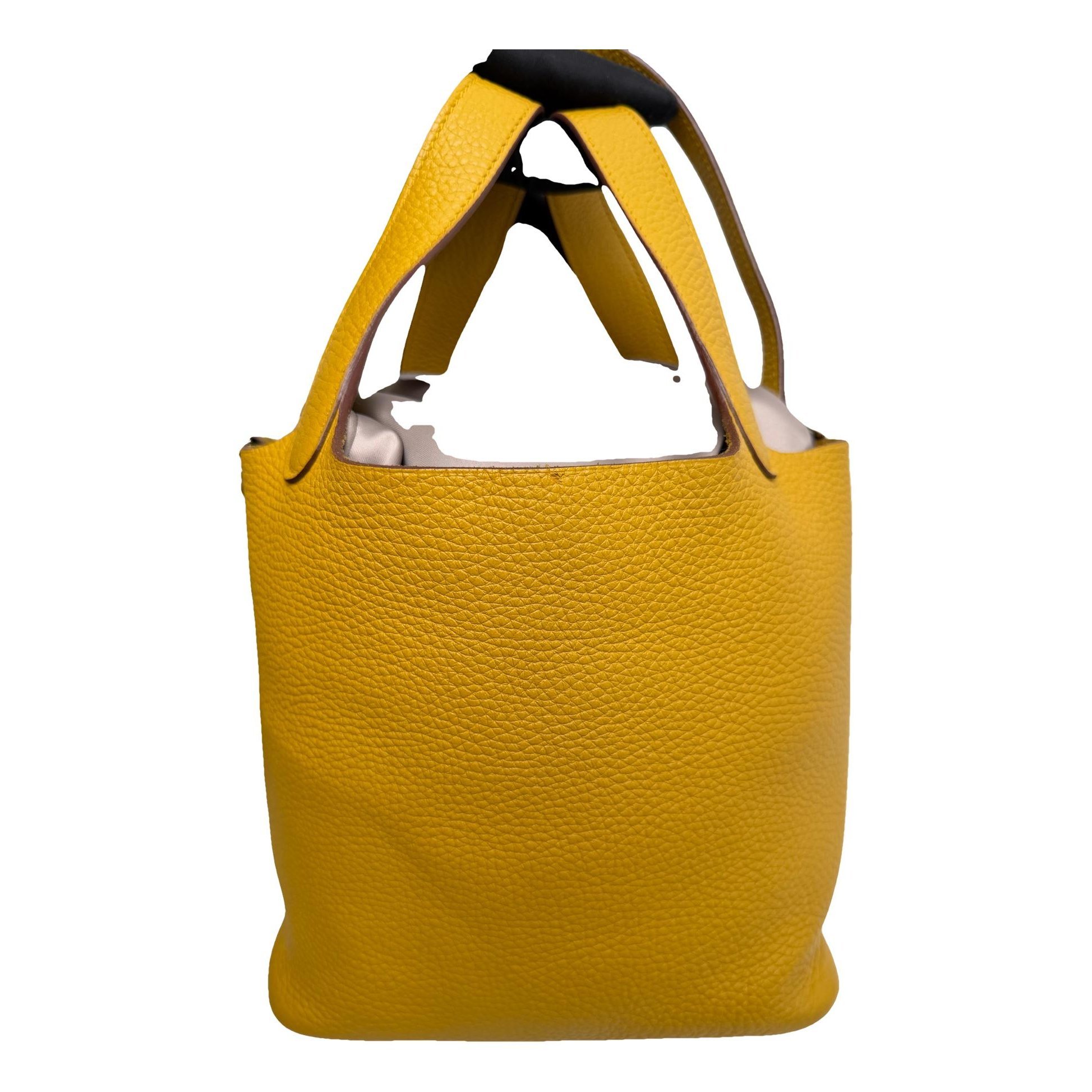 Picotin leather handbag