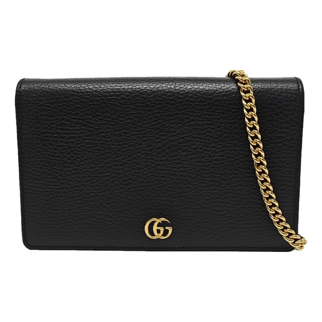 GG Marmont Accordion leather crossbody bag