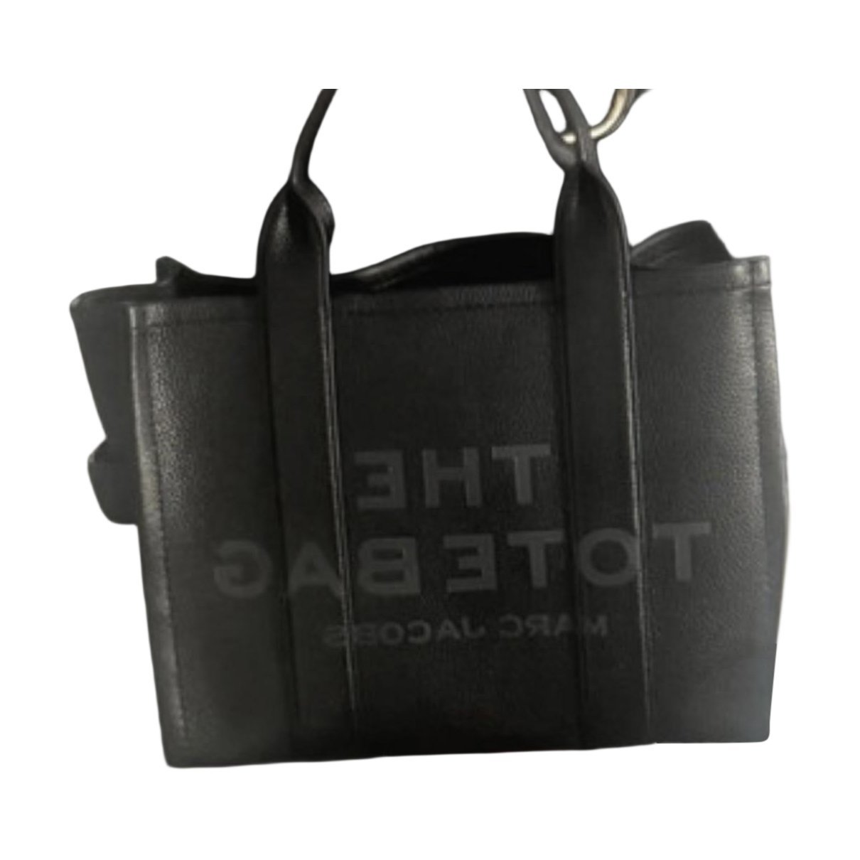 Leather tote