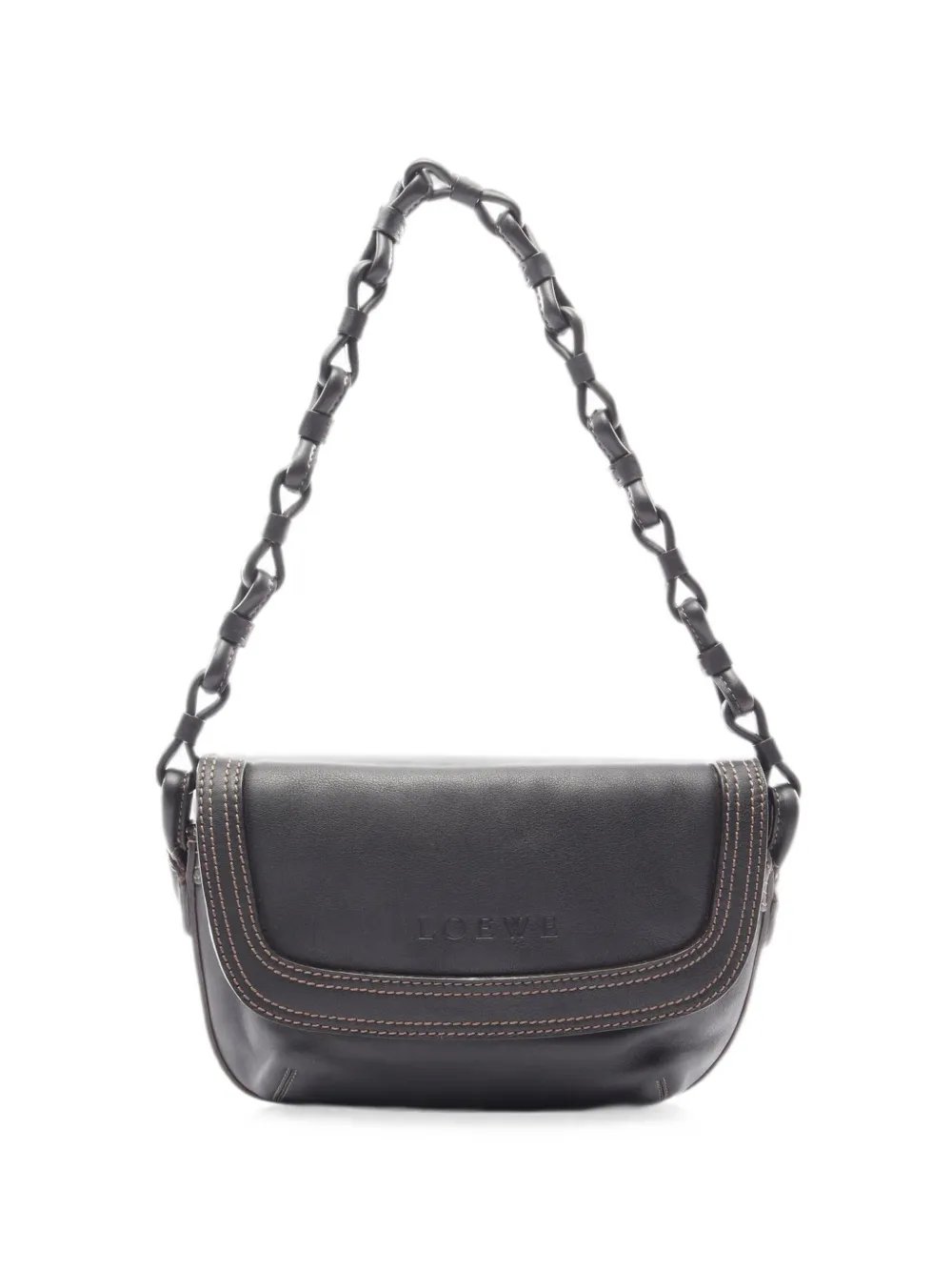 2010s leather shoulder bag