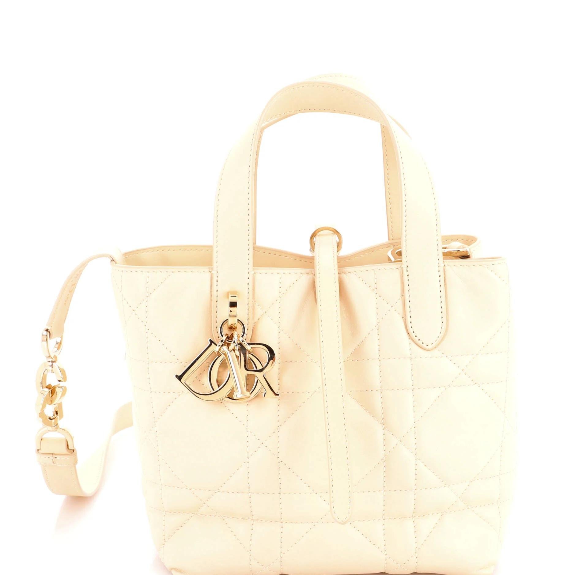Leather tote