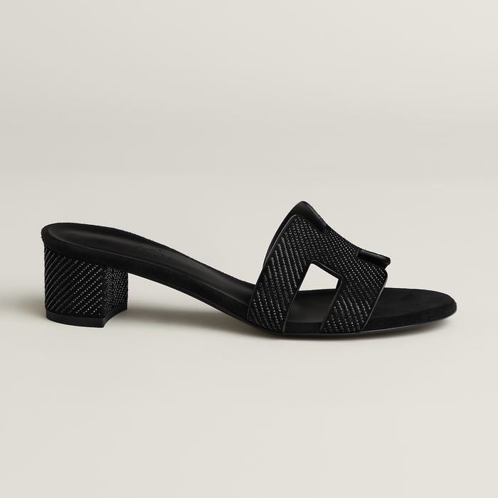 Noir Oasis Sandal