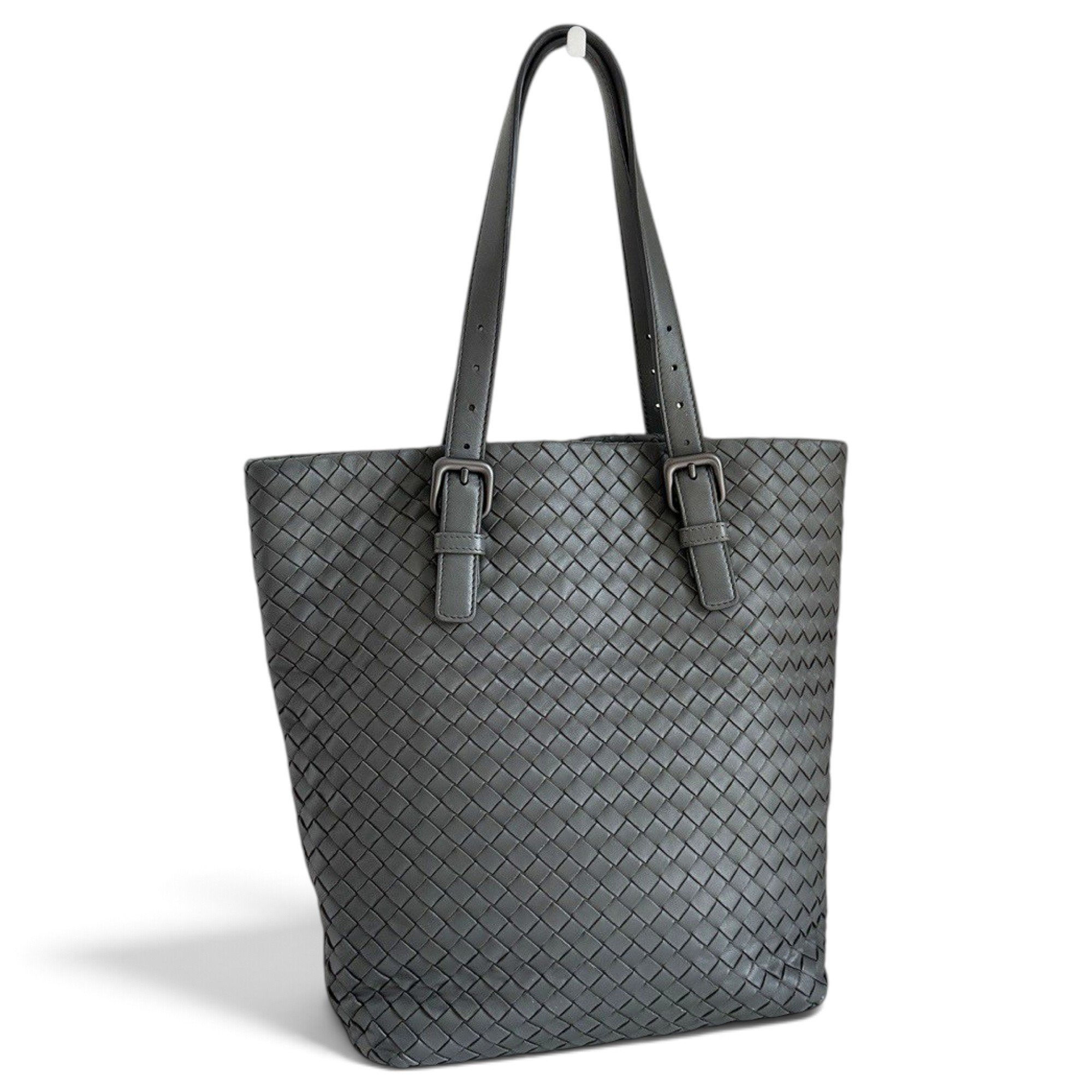 Leather tote