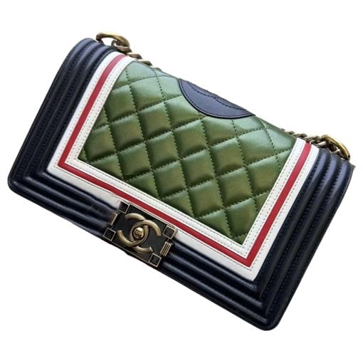 Boy leather handbag