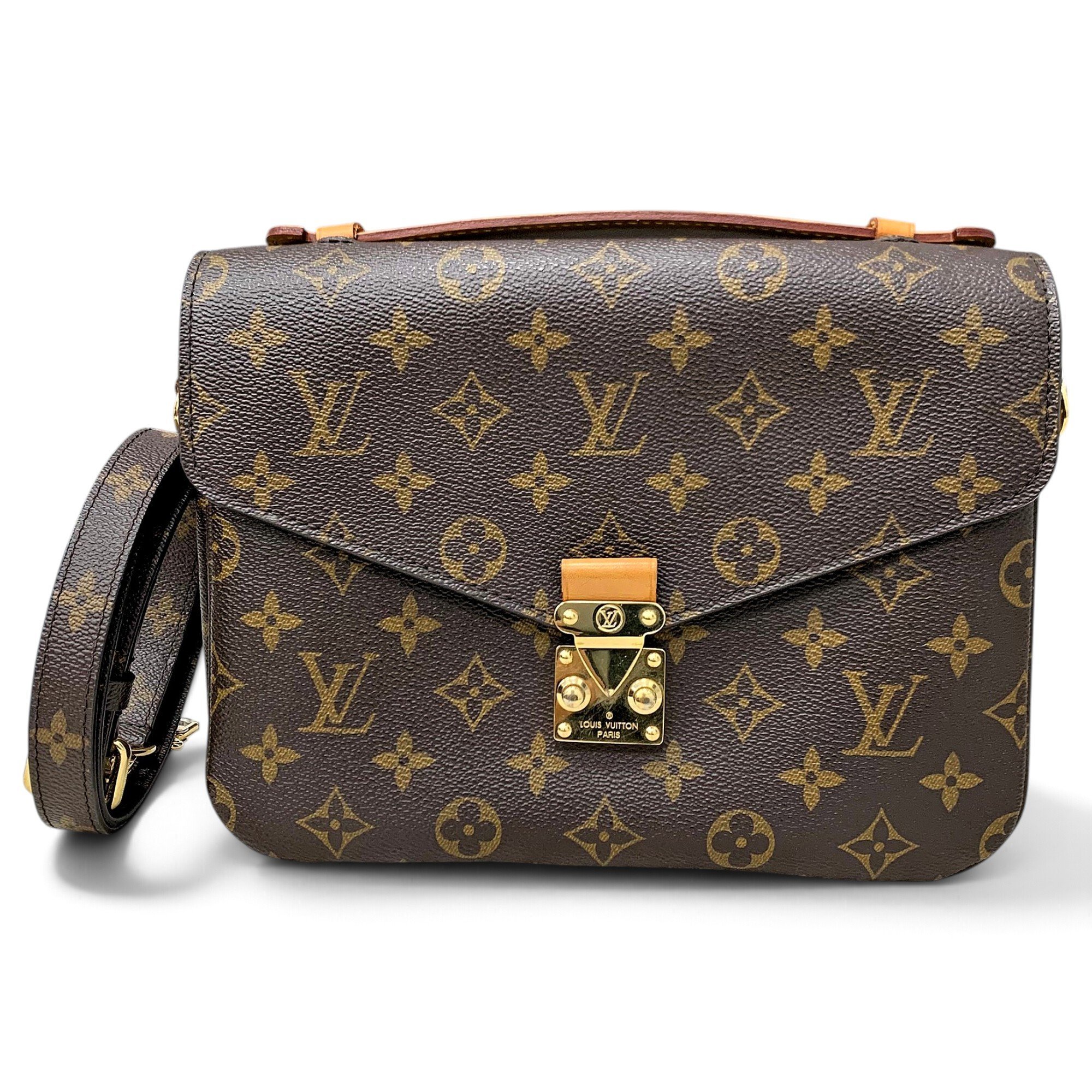 Metis leather handbag