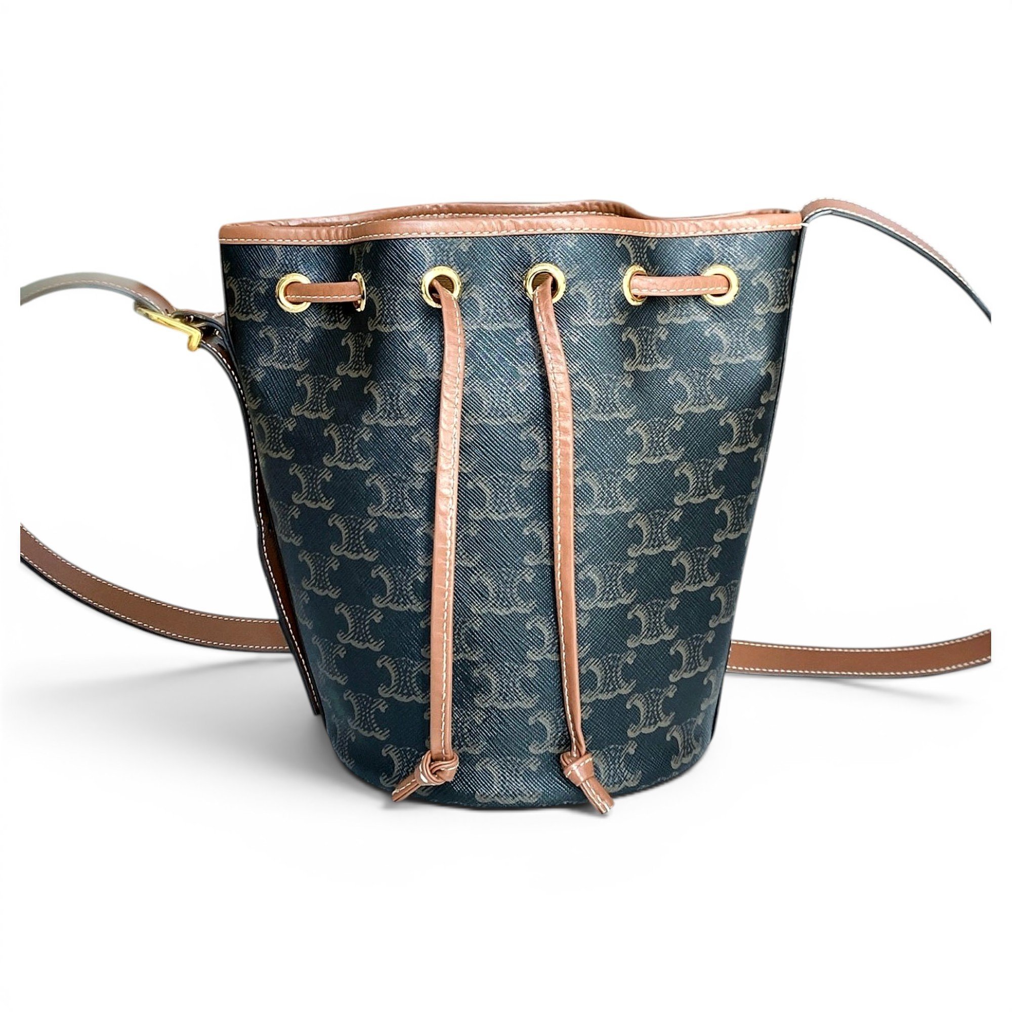 SAC SEAU leather handbag