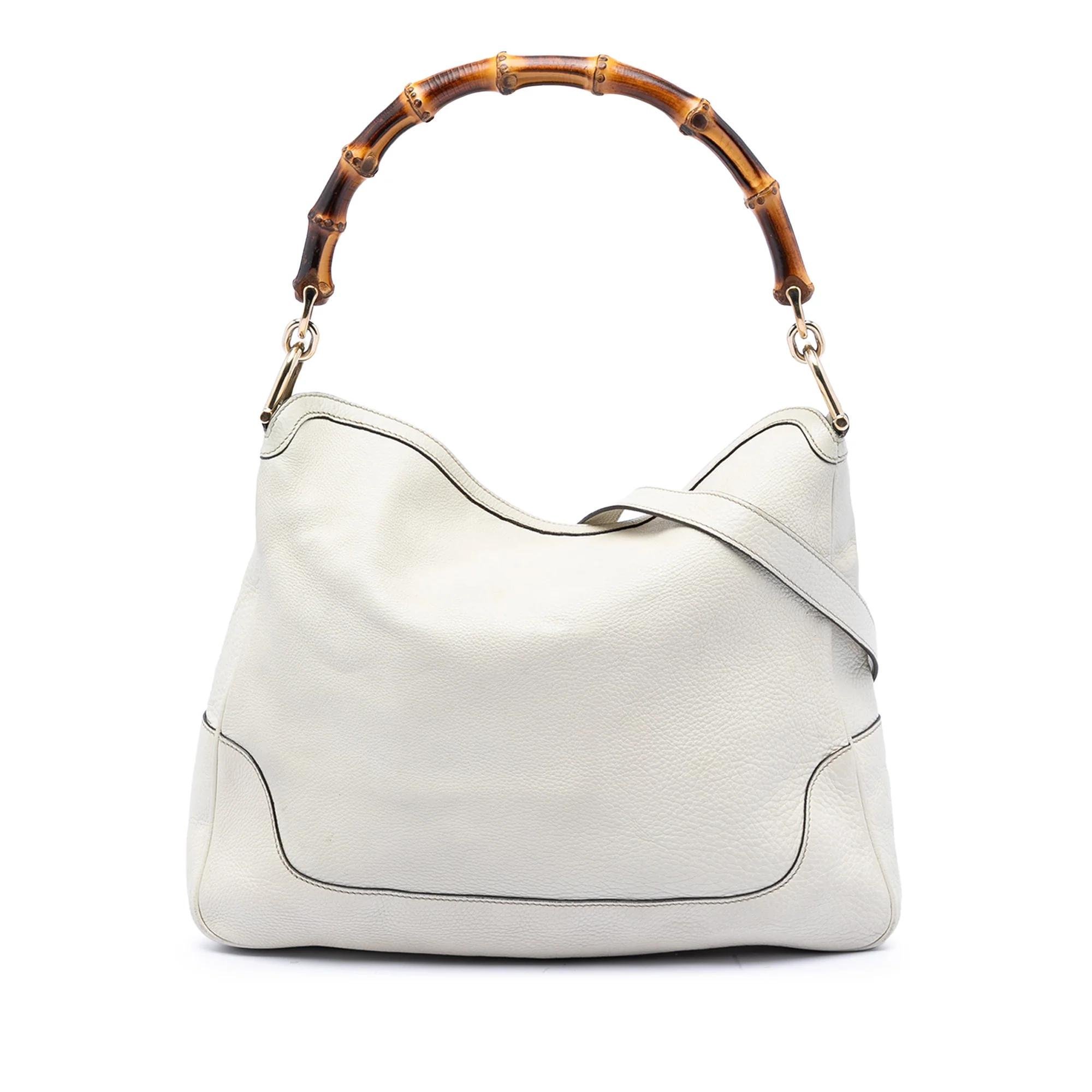 Bamboo pony-style calfskin handbag
