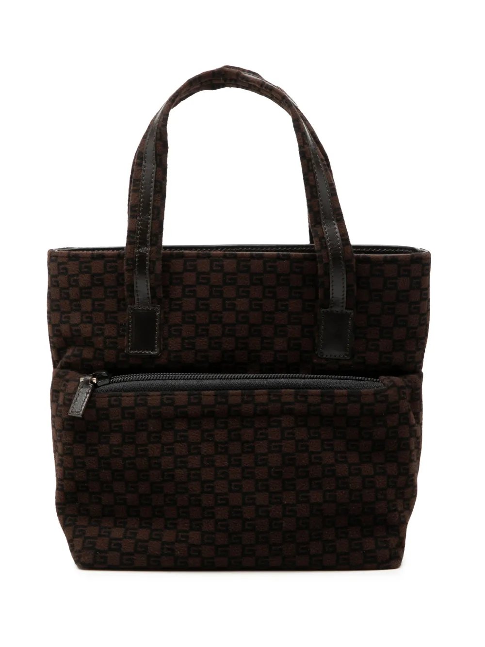 1990-2000 Jacquard Square G tote bag