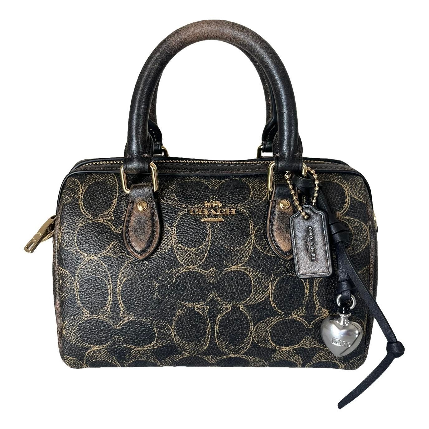 Leather crossbody bag