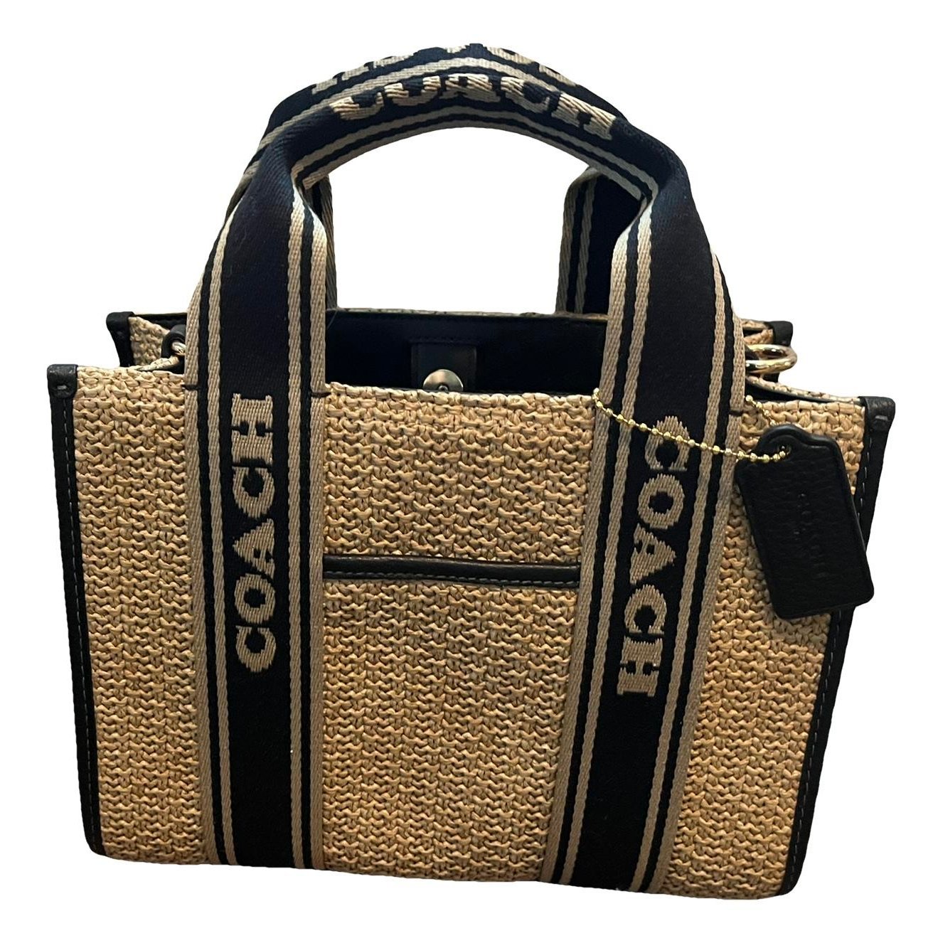 Leather tote