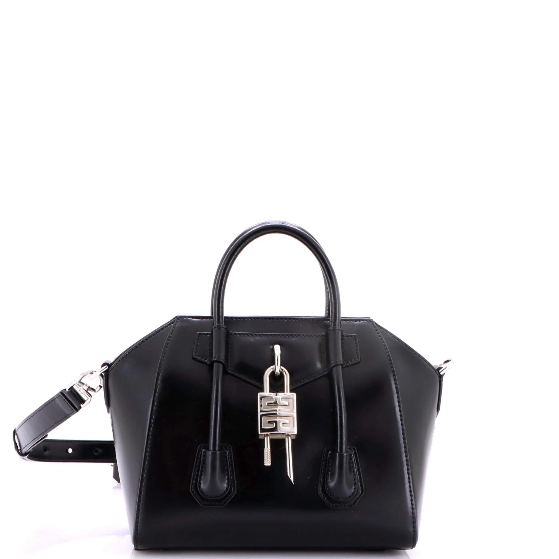 Leather crossbody bag