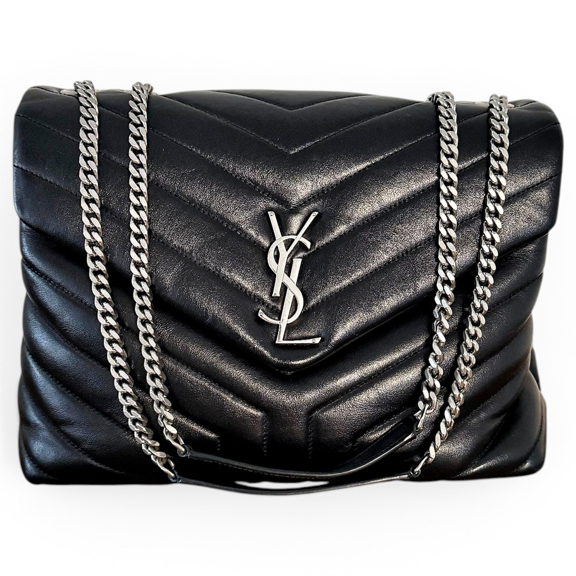 Loulou leather handbag