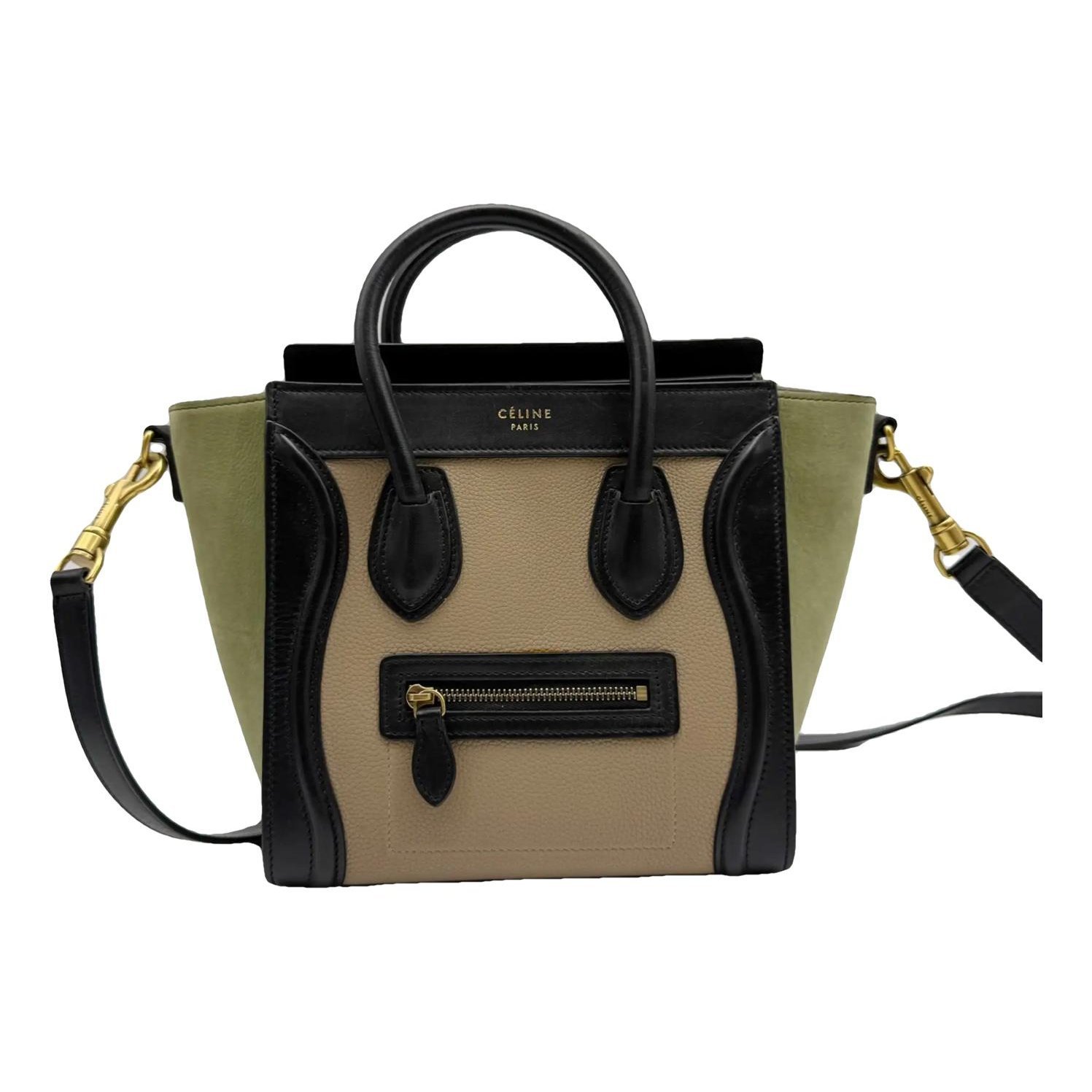 Nano Luggage leather handbag