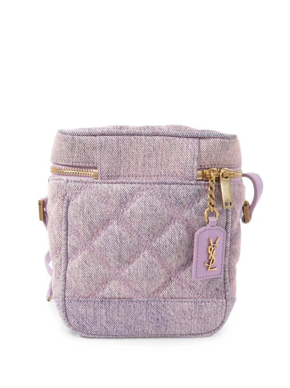 1980s Paris quilted vanity shoulder bag