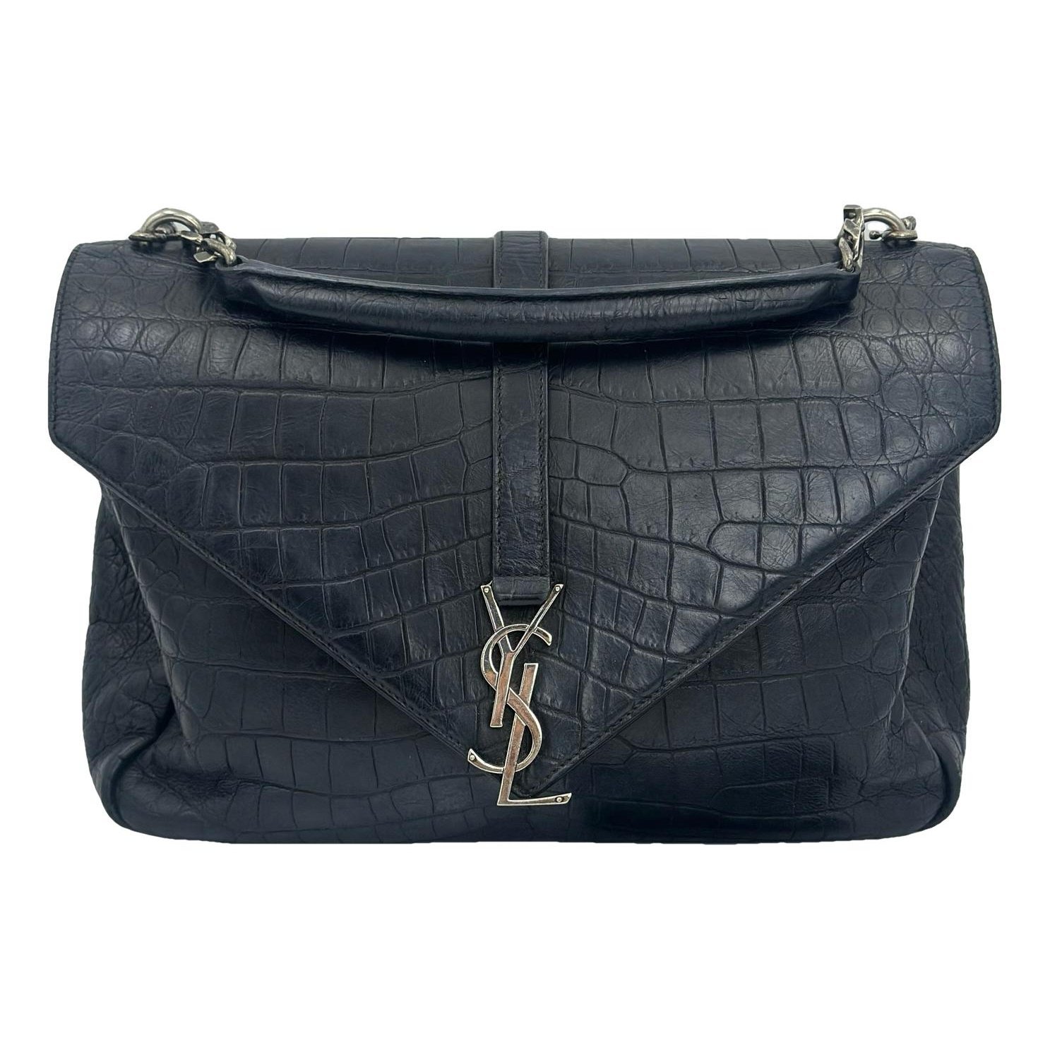 Collége monogramme leather handbag