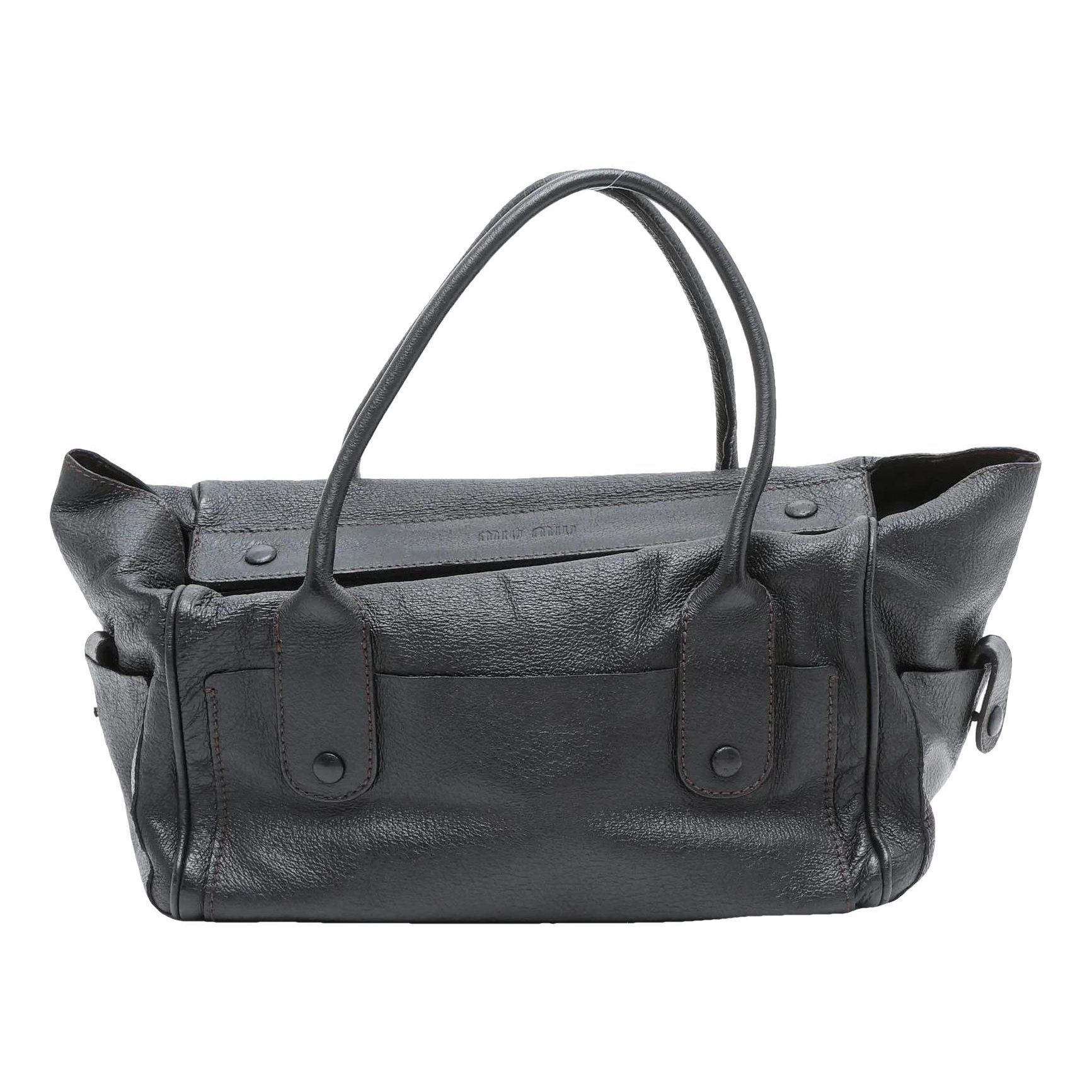 Leather handbag