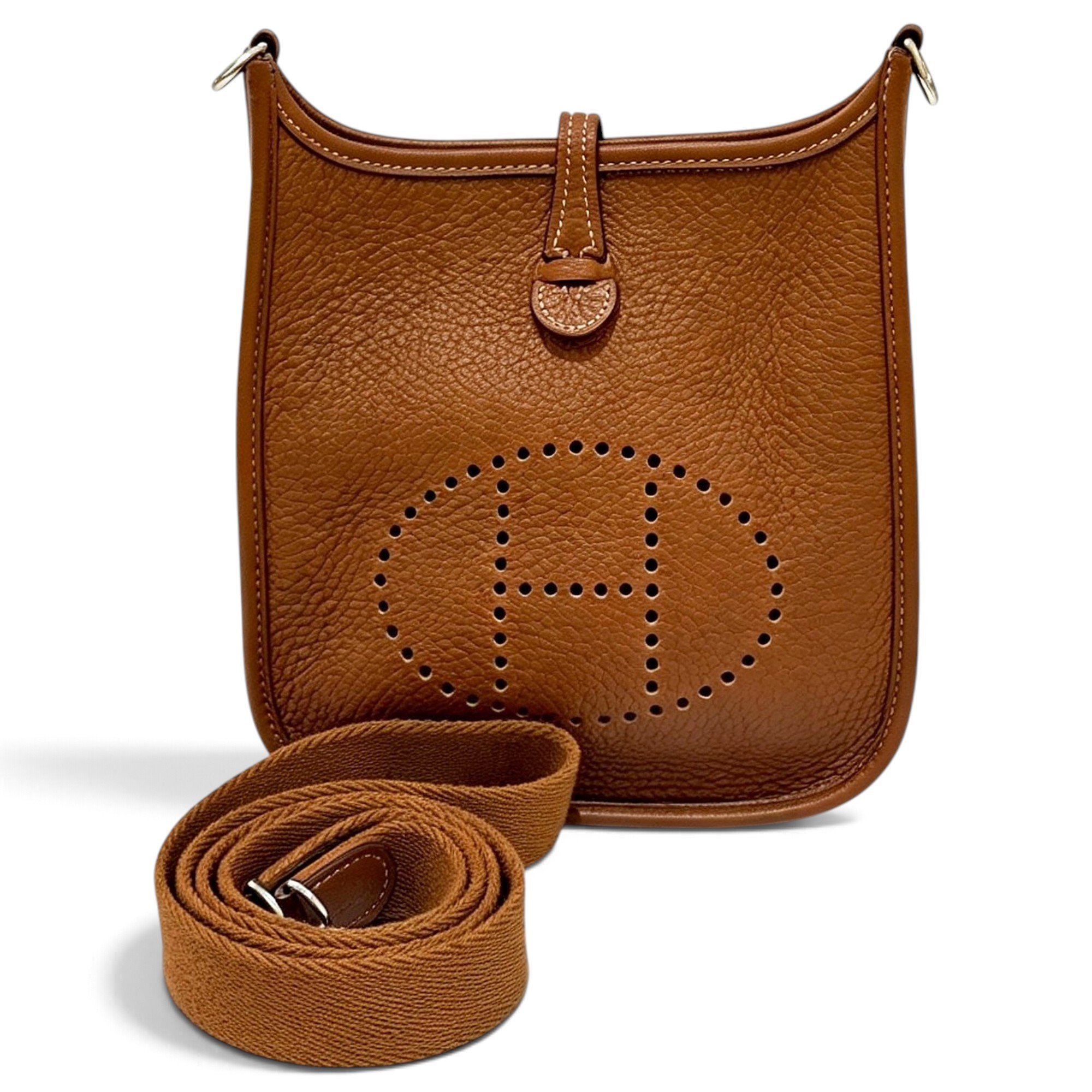 Evelyne leather crossbody bag