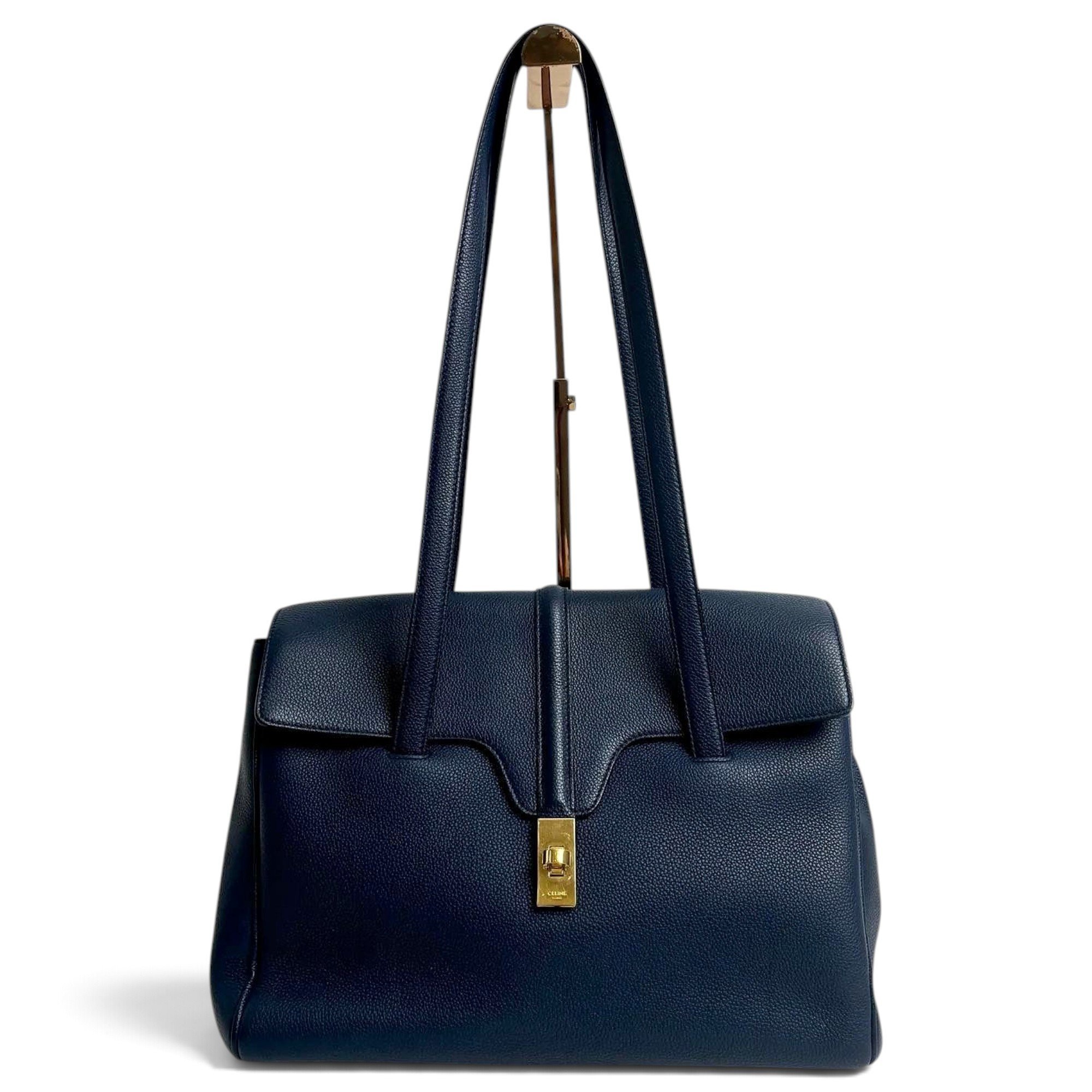 Leather tote