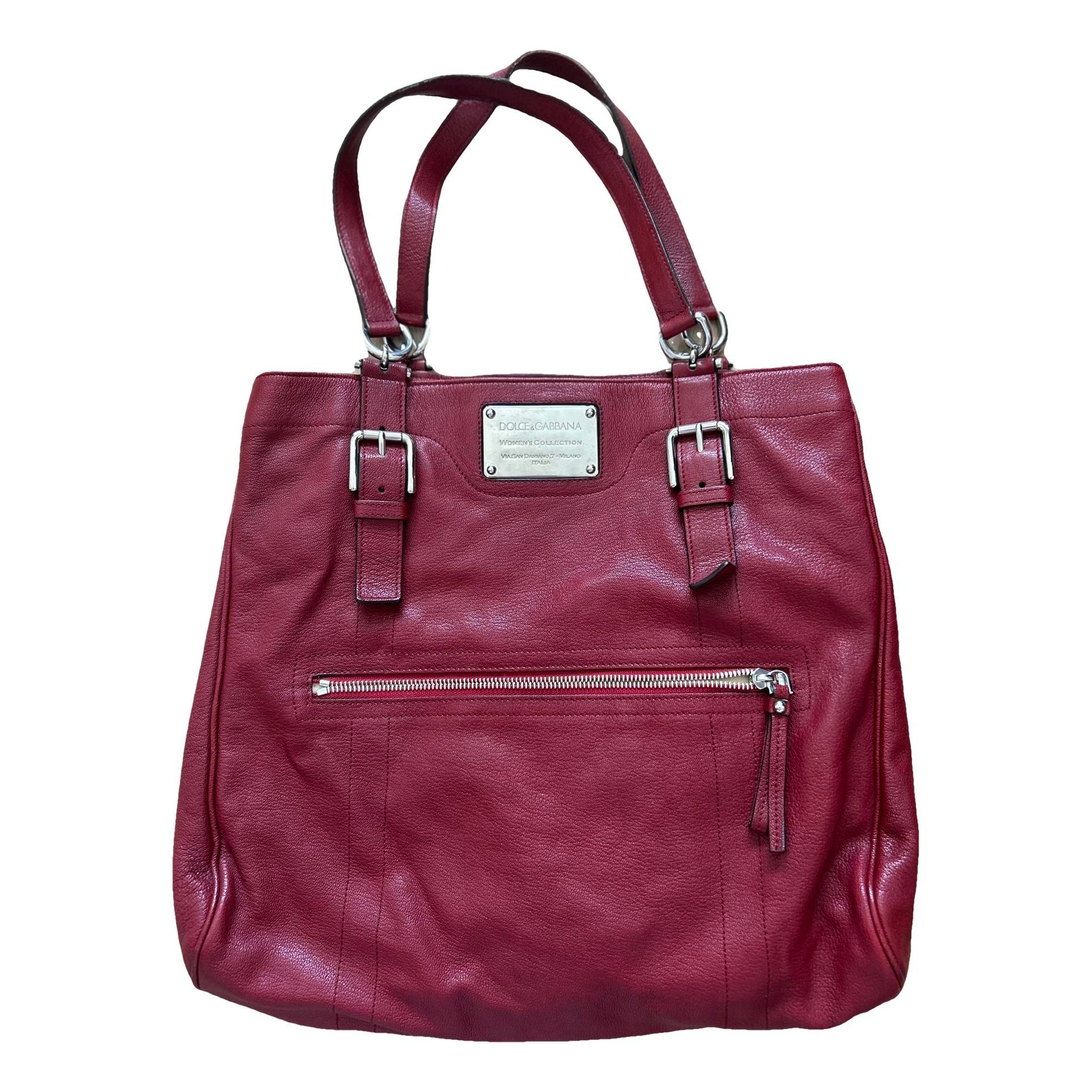 Leather handbag