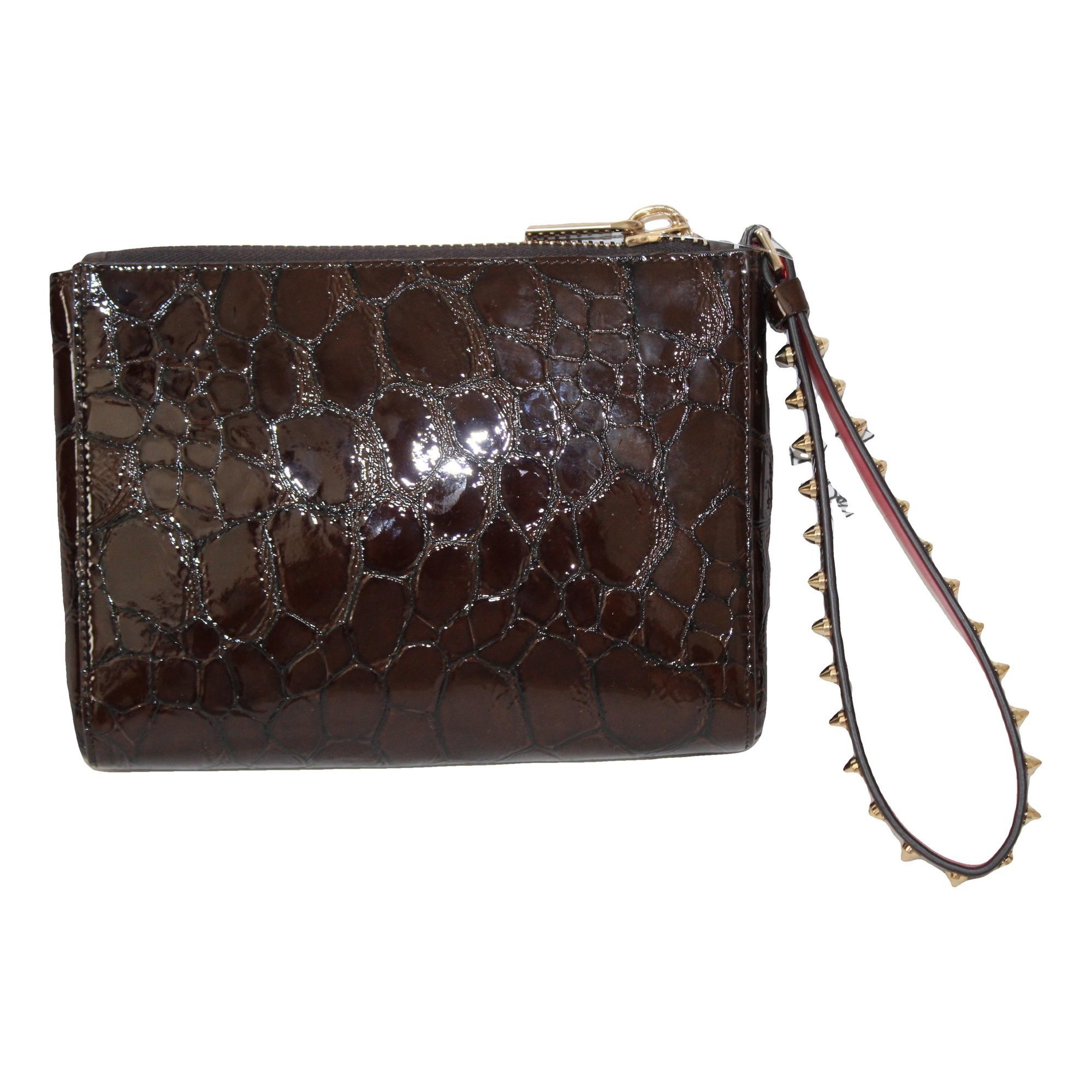 Patent leather handbag
