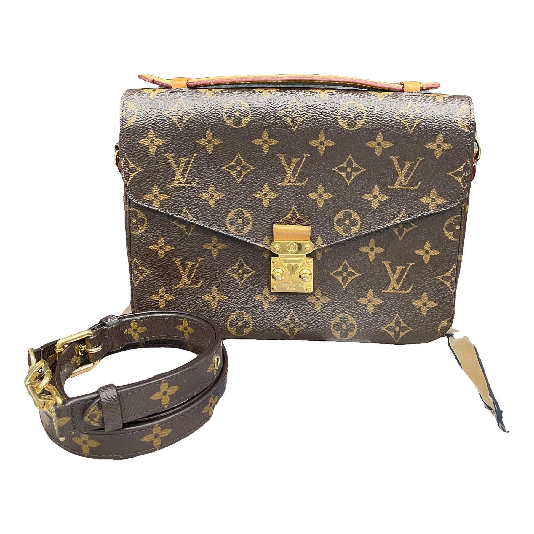 Metis leather handbag