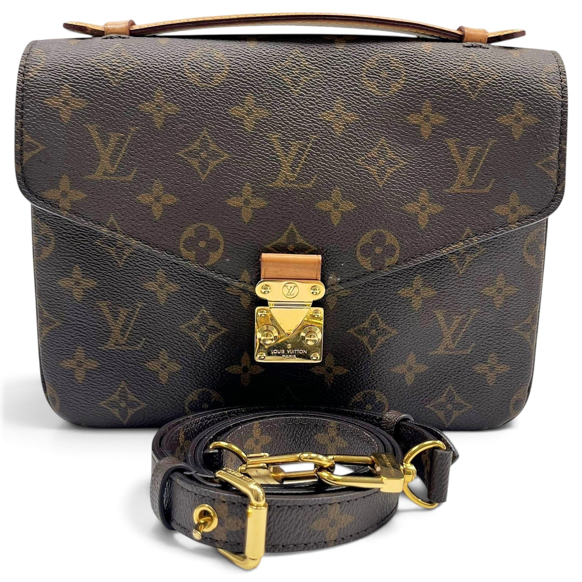 Louis Vuitton Metis leather handbag