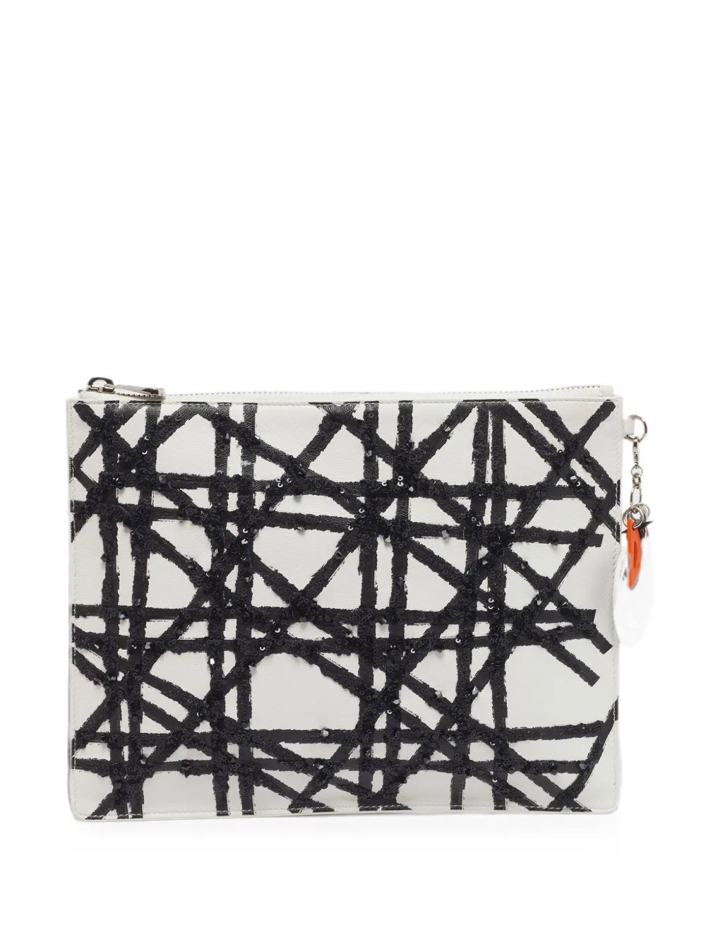 x Daniel Gordon 2016 Zip Art Cannage clutch bag