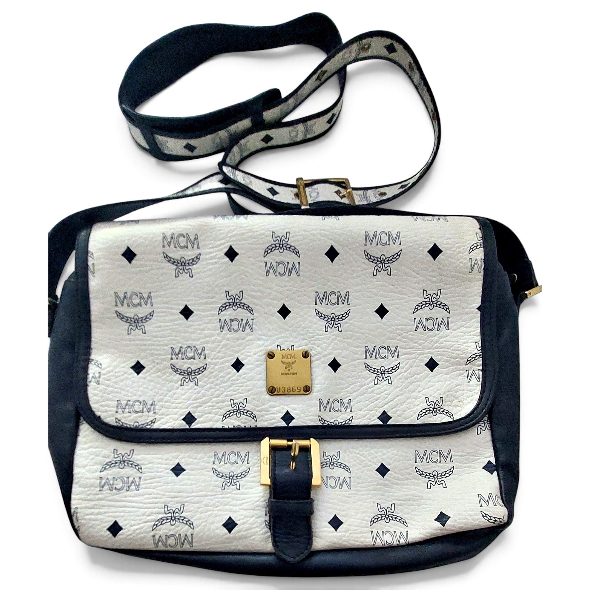 Leather crossbody bag